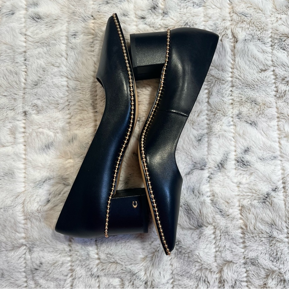 NWOB Coach Black Leather Willa Pump Sz-5.5 - Picture 4 of 8